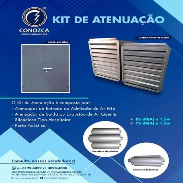 Página de produto: Atenuação de Ruído para Empresas
