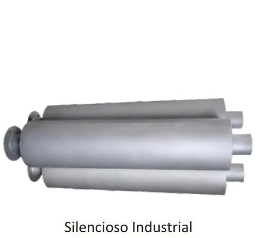 Página de produto: Atenuação de Ruído Silencioso Industrial